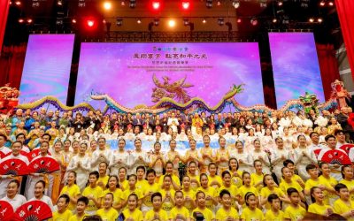 太極門祈福音樂會　屏東鄉親與全球同步點亮世界和平之光